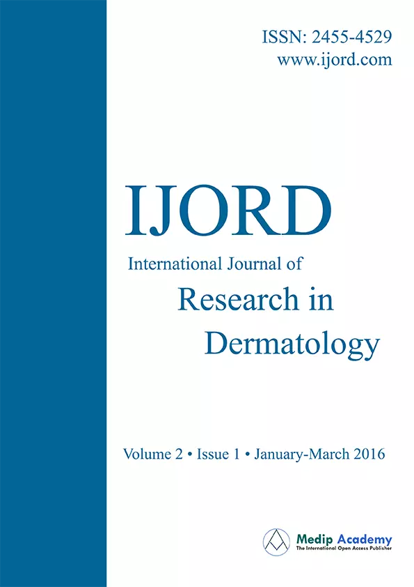 International Journal of Research in Dermatology